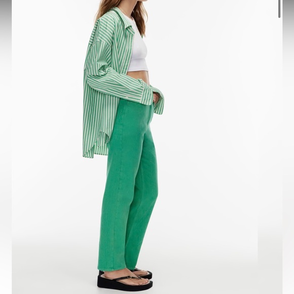 Wilfred Free Melina Twill pants, size 0 in black (Aritzia) - Picture 2 of 6